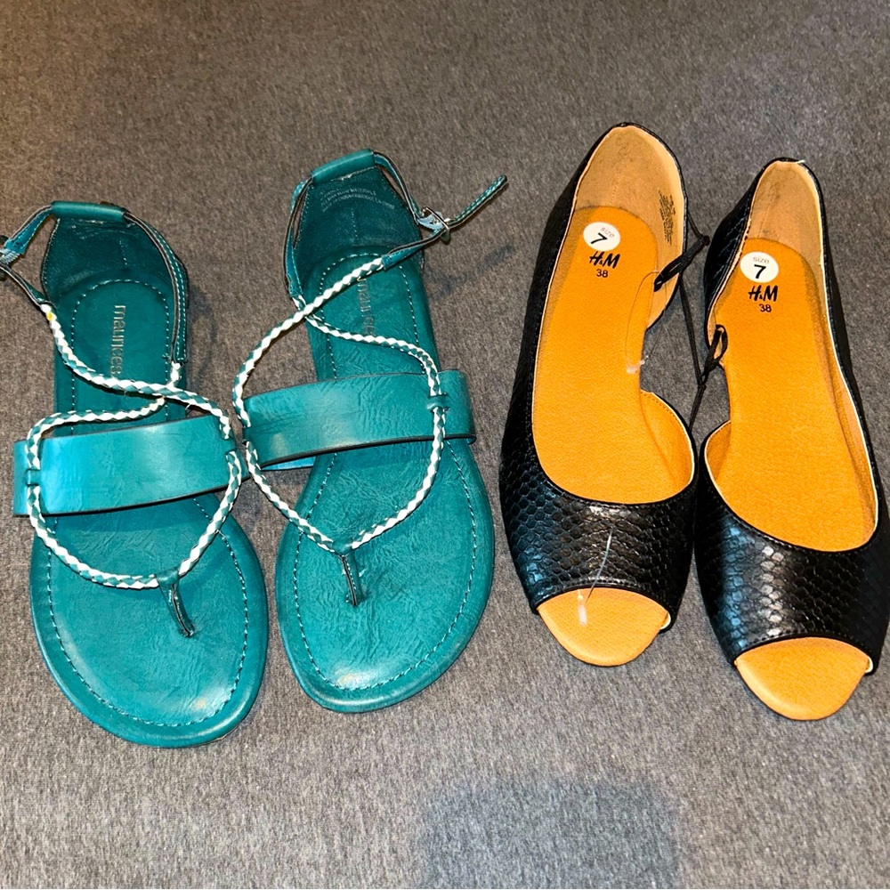 TWO Pairs of Sandals NEW!